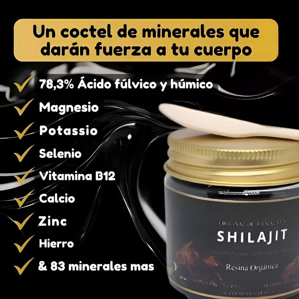 SHILAJIT RESINA PREMIUM